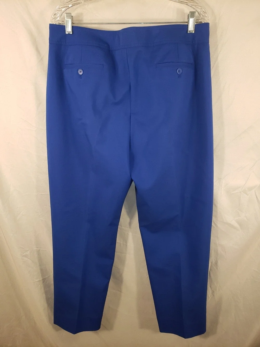 Talbots Royal Blue Straight-Leg Trousers